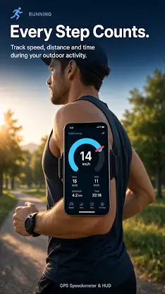 Speedly: GPS Speedometer & HUD screenshot 1