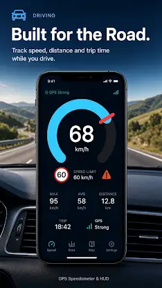 Speedly: GPS Speedometer & HUD screenshot 3