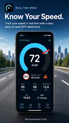 Speedly: GPS Speedometer & HUD screenshot 5