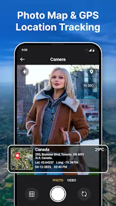 GPS Camera: Geotag Photos, Map screenshot 2