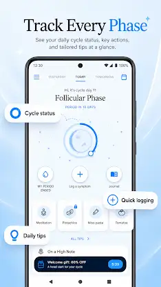 Oly: Period Tracker screenshot 2