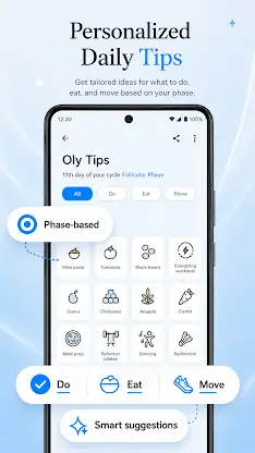 Oly: Period Tracker screenshot 7