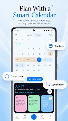 Oly: Period Tracker screenshot 1