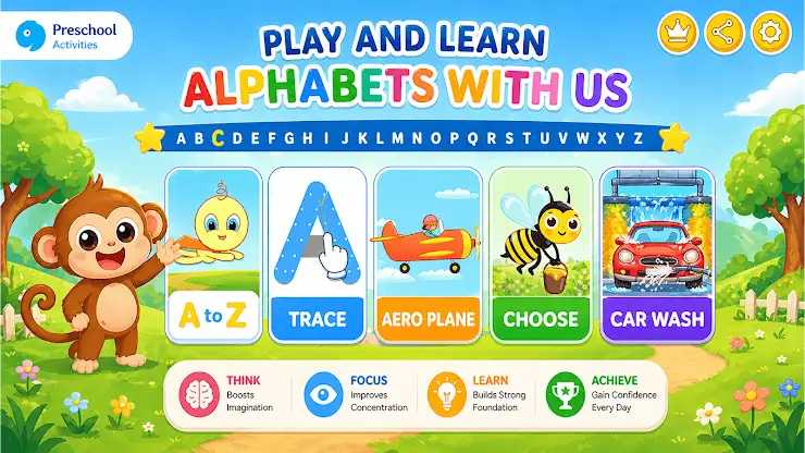 ABC kids games for toddlers screenshot 2