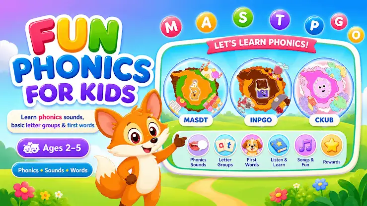 ABC Phonics Tracing & Coloring screenshot 1