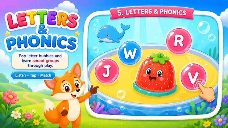 ABC Phonics Tracing & Coloring screenshot 5