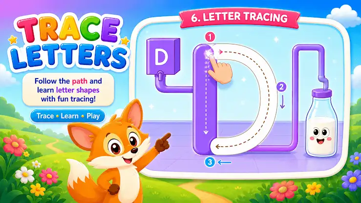 ABC Phonics Tracing & Coloring screenshot 6