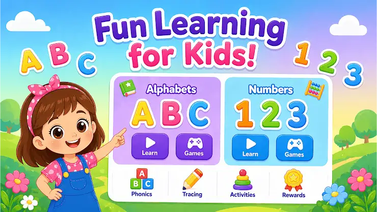 Kindergarten kid Learning Game screenshot 1