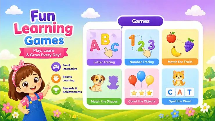 Kindergarten kid Learning Game screenshot 2