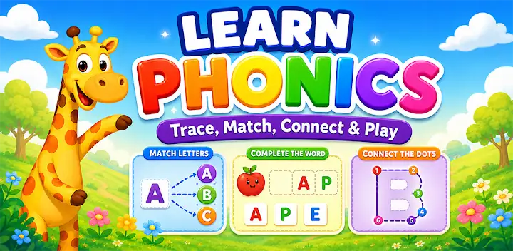 ABC Games: Phonics & Tracing — Android game banner