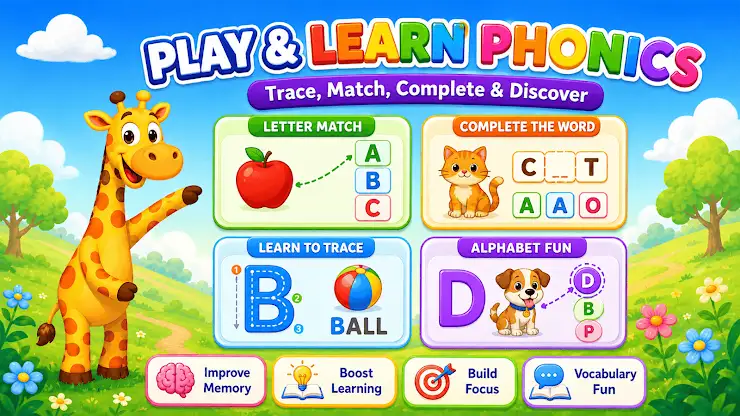 ABC Games: Phonics & Tracing screenshot 2