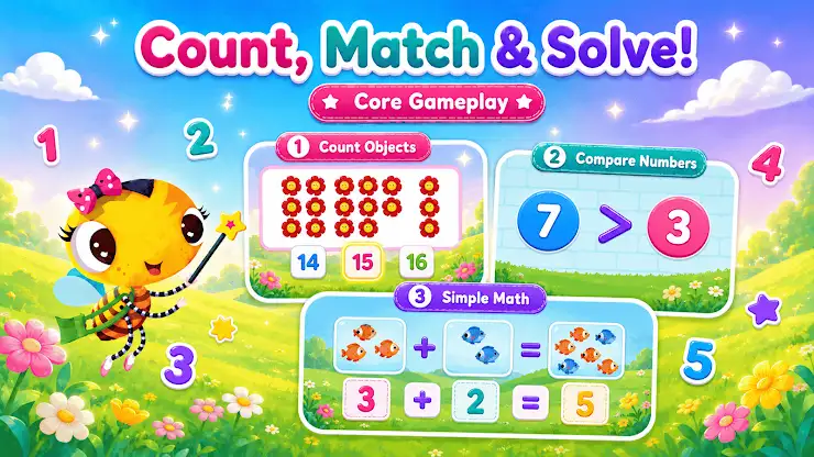 Learning games-Numbers & Maths screenshot 2