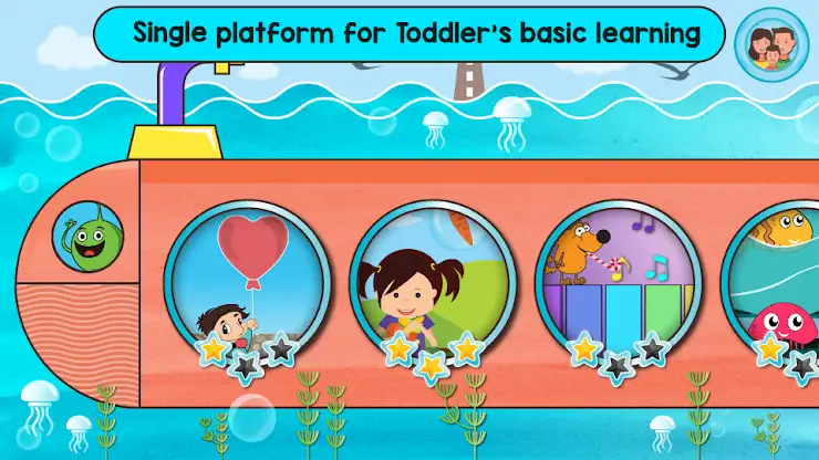 Kids Toddler Learning Games Pr screenshot 1