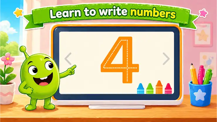 ABC Tracing Letters & Numbers screenshot 4