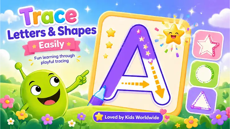 ABC Tracing Letters & Numbers screenshot 2