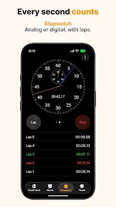 Clock OS 27 - Alarm & Timers screenshot 6