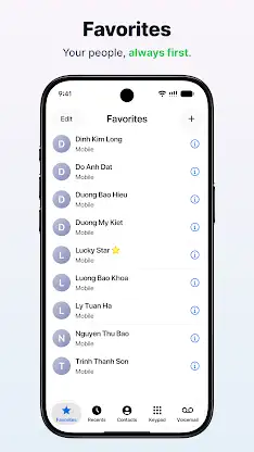 Phone: Dialer & iCall Screen screenshot 2