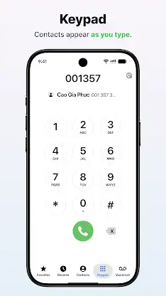 Phone: Dialer & iCall Screen screenshot 4