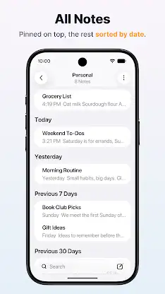Notes OS 27 screenshot 1