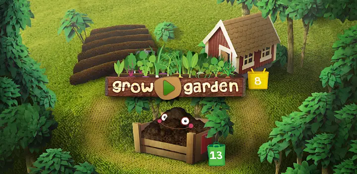 Grow Garden : Kids Games — Android game banner