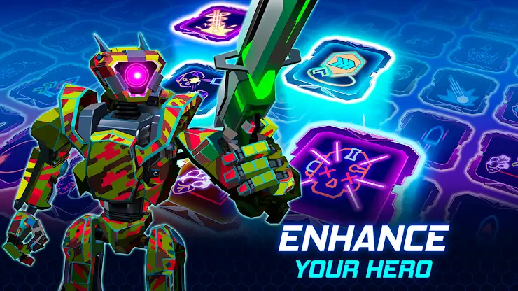 Cyberpunk Hero: Epic Roguelike screenshot 8