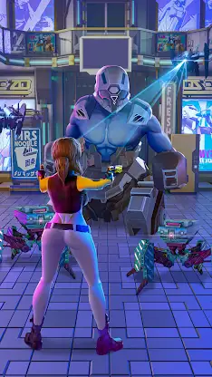 Cyberpunk Hero: Epic Roguelike screenshot 1