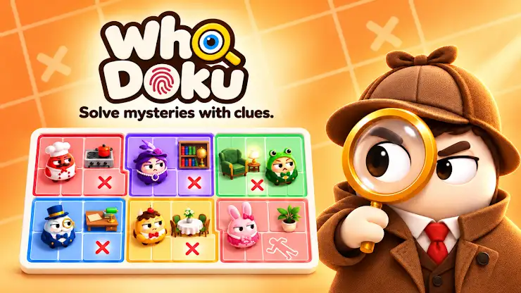 MysteryDoku: Crime Puzzles screenshot 1