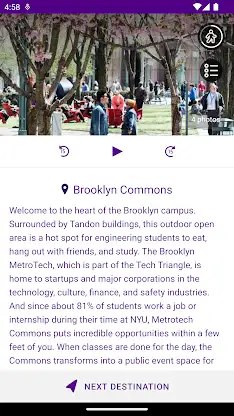 NYU Guided Tour screenshot 4