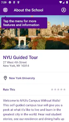 NYU Guided Tour screenshot 3