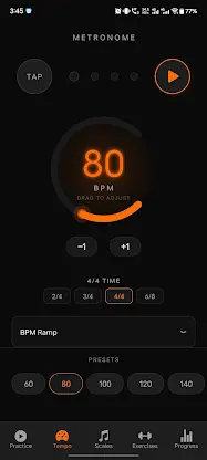 Guitar Practice Companion screenshot 1