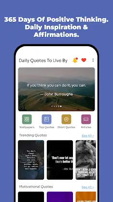 Powerful Uplifting Quotes screenshot 1