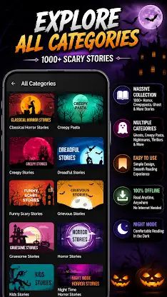 Scary Stories, Horror offline screenshot 2