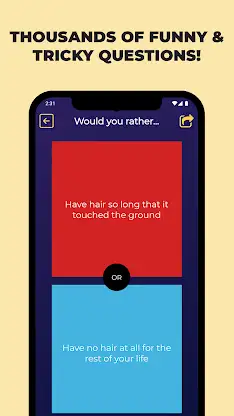 Would You Rather? Party Game screenshot 3