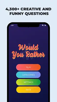 Would You Rather? Party Game screenshot 2