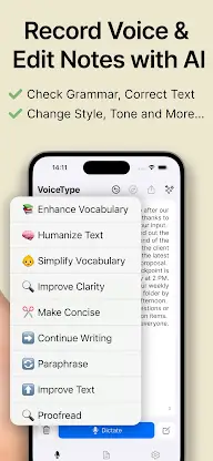 Voice Note Taker - VoiceType screenshot 3