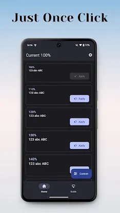 Big Font - Change Text Size screenshot 6