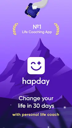 Hapday - AI Life Coach screenshot 1