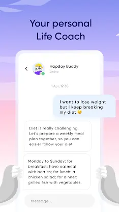 Hapday - AI Life Coach screenshot 3