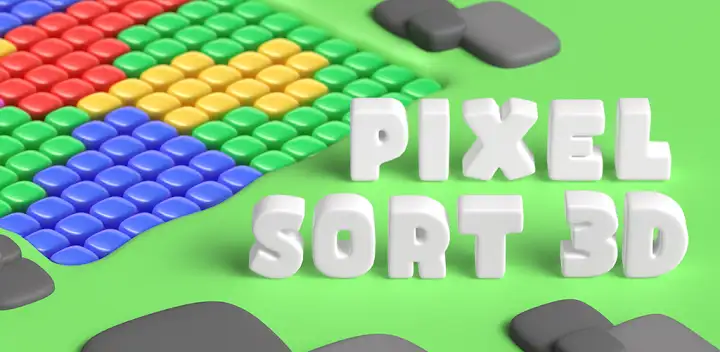 Pixel Sort: Color Sorting Game — Android game banner