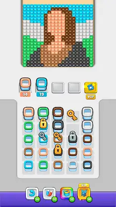 Pixel Sort: Color Sorting Game screenshot 1