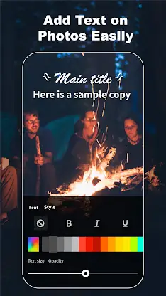 Add Text Watermark to Photos screenshot 2