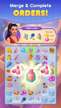 Beauty Secrets: Merge Makeover screenshot 4