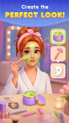 Beauty Secrets: Merge Makeover screenshot 2