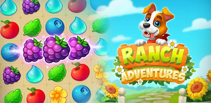 Ranch Adventures: Amazing Matc — Android game banner