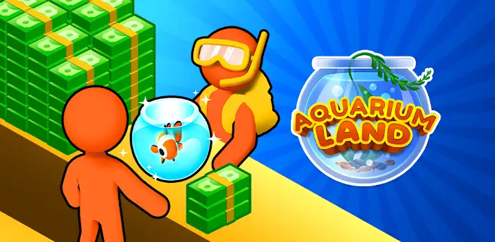 Aquarium Land — Fishbowl World — Android game banner