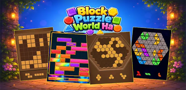 Block Puzzle World Ha — Android game banner
