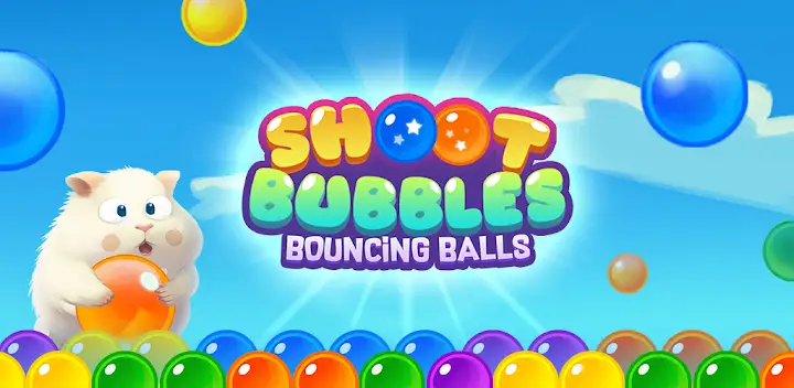 Shoot Bubbles: Bouncing Balls — Android game banner