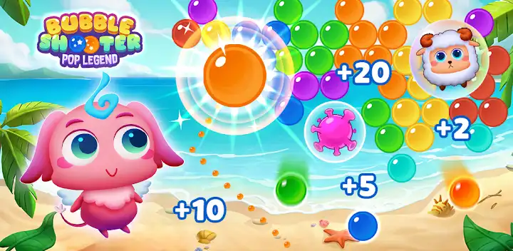 Bubble Shooter Pop Legend — Android game banner