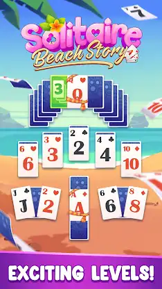 Solitaire Beach Story screenshot 1