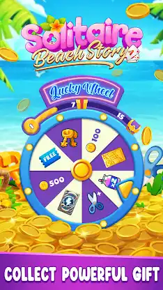 Solitaire Beach Story screenshot 2